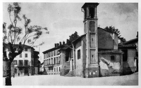la vecchia chiesa di S.Michele Arcangelo (da Vecchia Monza)