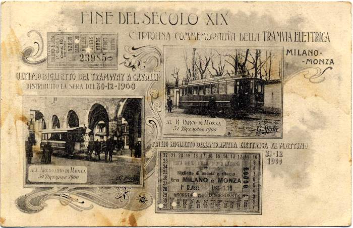 Milano - Monza, la prima ferrovia elettrica in Italia