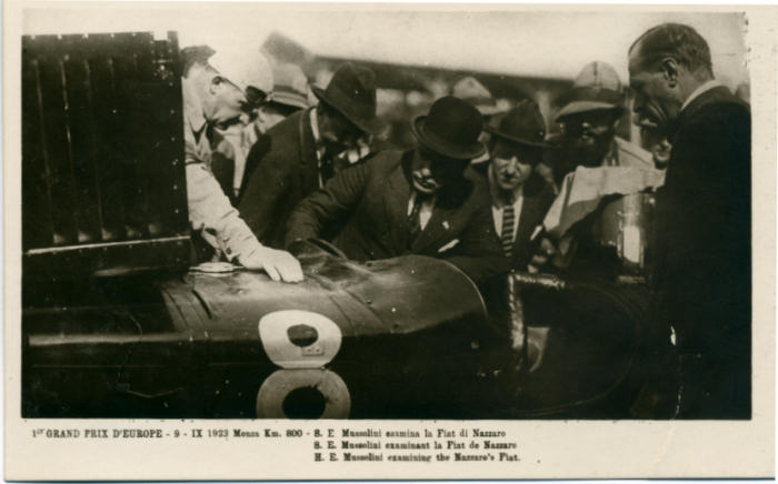 Mussolini al Grand Prix