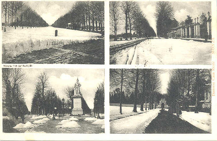 neve a Monza - 1901