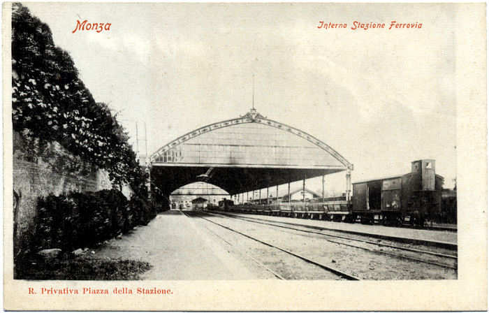 La stazione all'inizio del '900