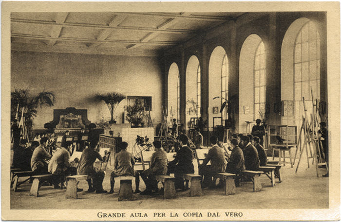 copia dal vero