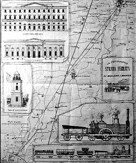 la linea ferroviaria