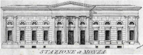 la vecchia stazione di Monza
