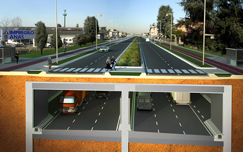 L'originario progetto ANAS