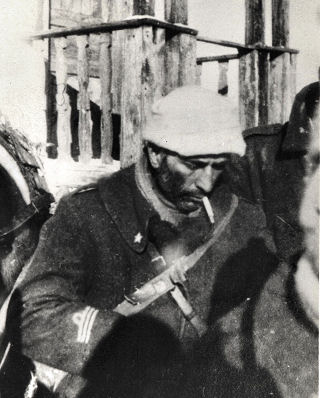G.B. Stucchi dopo la battaglia di Nikolaevka