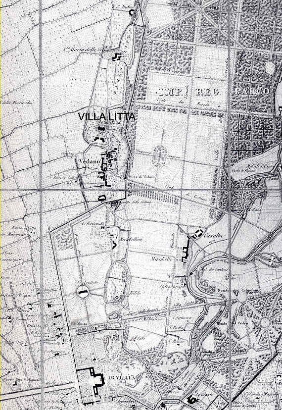 Villa Litta - Brenna 1845