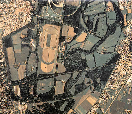 L'Ippodromo vista aerea