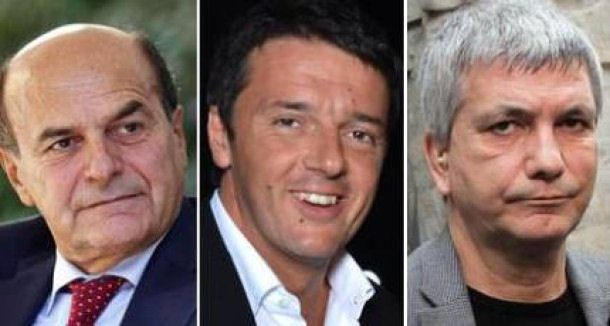 Bersani, Renzi, Vendola